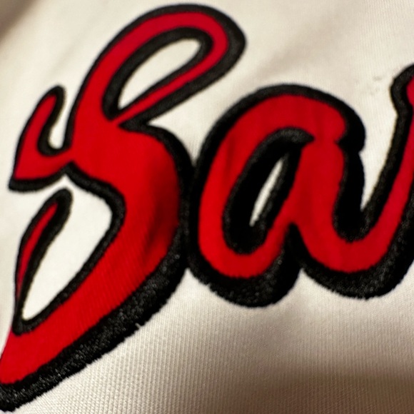 Rare 21 Savage baseball jersey ( savage mode 2 ) Atlanta braves mob style - Picture 6 of 9
